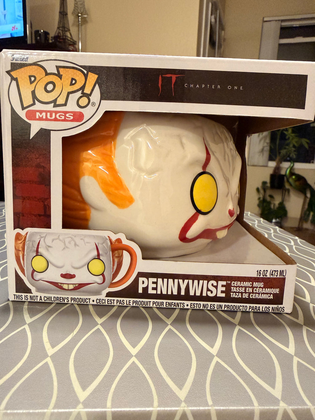 Funko Pop Mugs IT Chapter 1 Pennywise