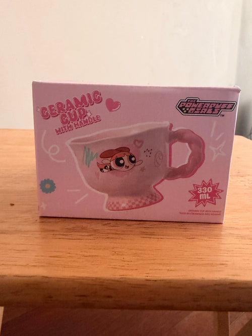 The Powerpuff Girls Blossom Ceramic Cup Mug with Handle 330 ml by MINISO